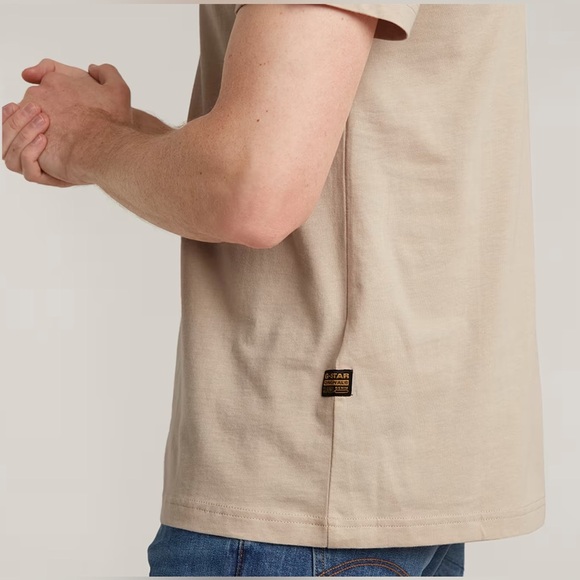 NWT - G-Star Raw Corporate Script Logo T-Shirt in Dark Brick - Size S - Picture 6 of 7